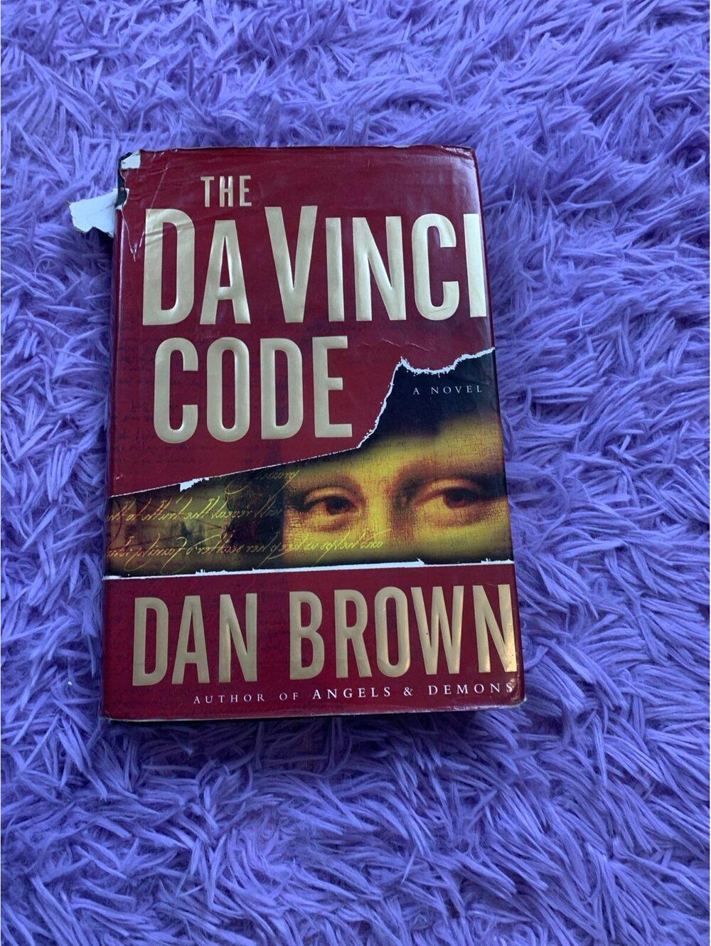 The Da Vinci Code by Dan Brown Hardcover 2003 Doubleday Mystery Thriller Novel